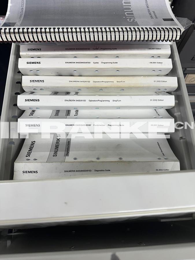 Used 2003 DMG GILDEMEISTER CTX 420 linear CNC lathe with C & Y Axes