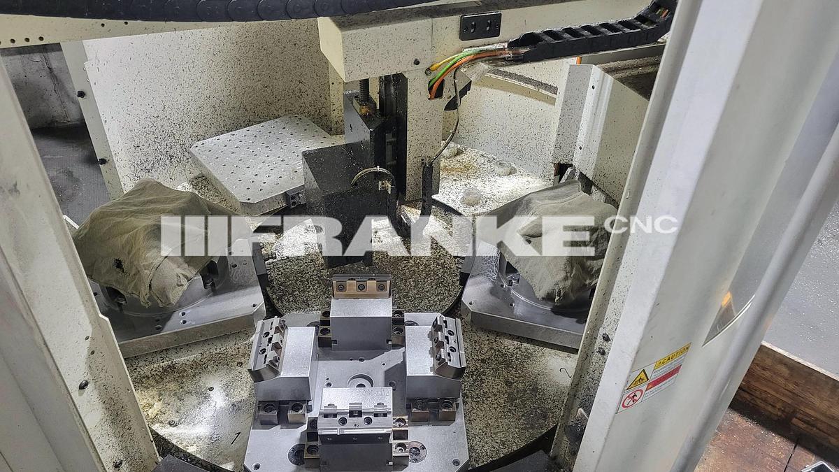 Used 2014 +GF+ MIKRON HEM 500U 5-Axis VMC with 5 x 400mm pallets automation