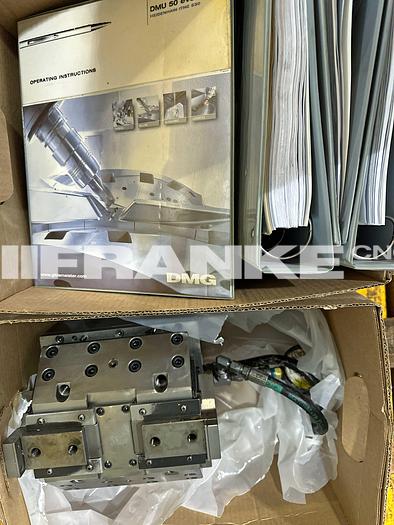 Used 2007 DMG MORI DMU 50 eVo linear full 5-Axis only 1,251 prototype hours, automation prep!