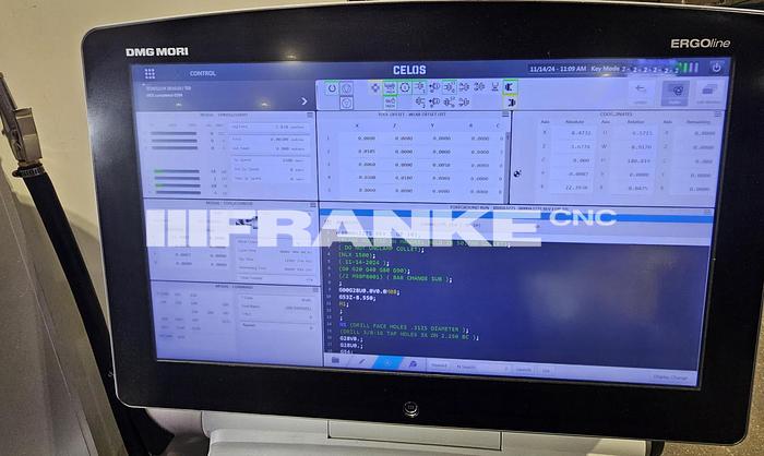 Used 2017 DMG MORI NLX 1500SY/500