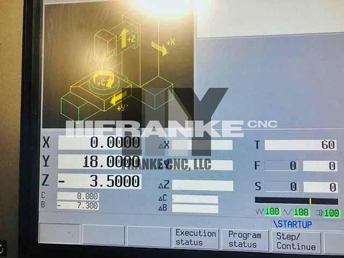 Used 2002 DMG MORI DECKEL MAHO DMU80P hi-dyn 064329