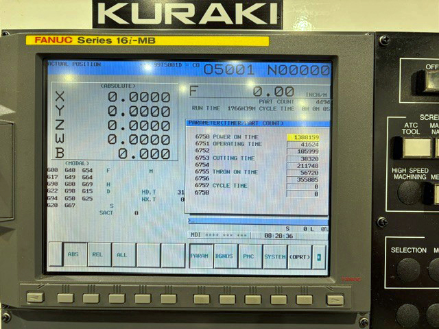 Used 2009 KURAKI KBT-11WA