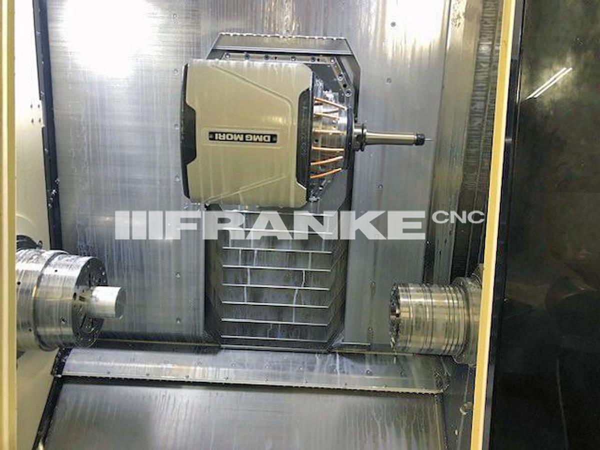 Used 2016 DMG MORI CTX beta 800 TC 5-Axis Mill Turn with 4" bar capacity 