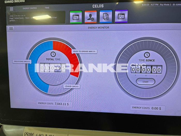 Used 2016 DMG MORI DMU50 5-Axis VMC