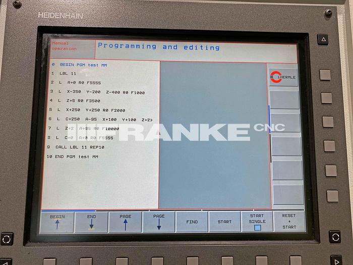 Used 2003 HERMLE C800U