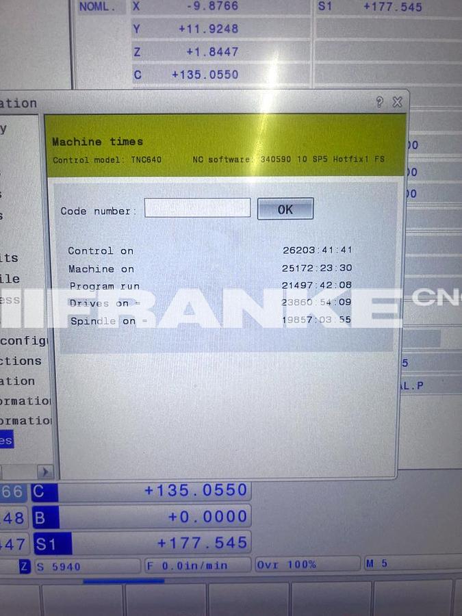 Used 2020 MIKRON MILL MILL E 500U