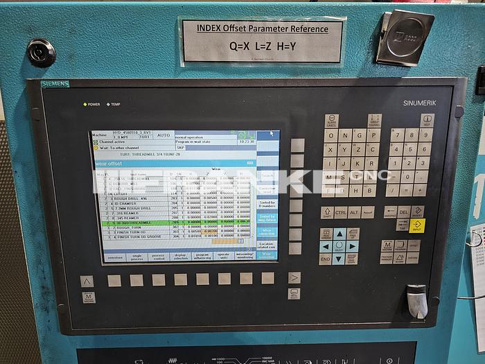 Used 2008 INDEX C100 production turning machine for highly productive bar machining