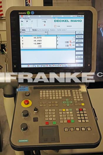 Used 2008 DMG MORI DMU 70 eVo linear