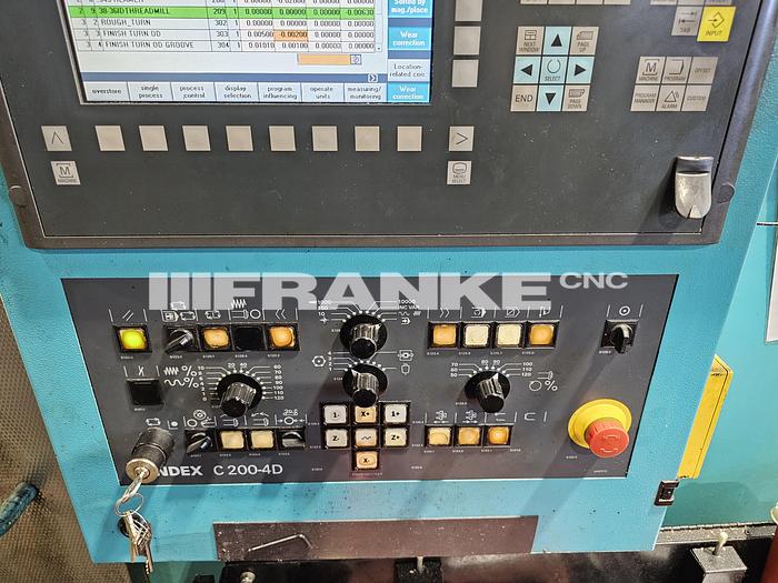 Used 2008 INDEX C100 production turning machine for highly productive bar machining
