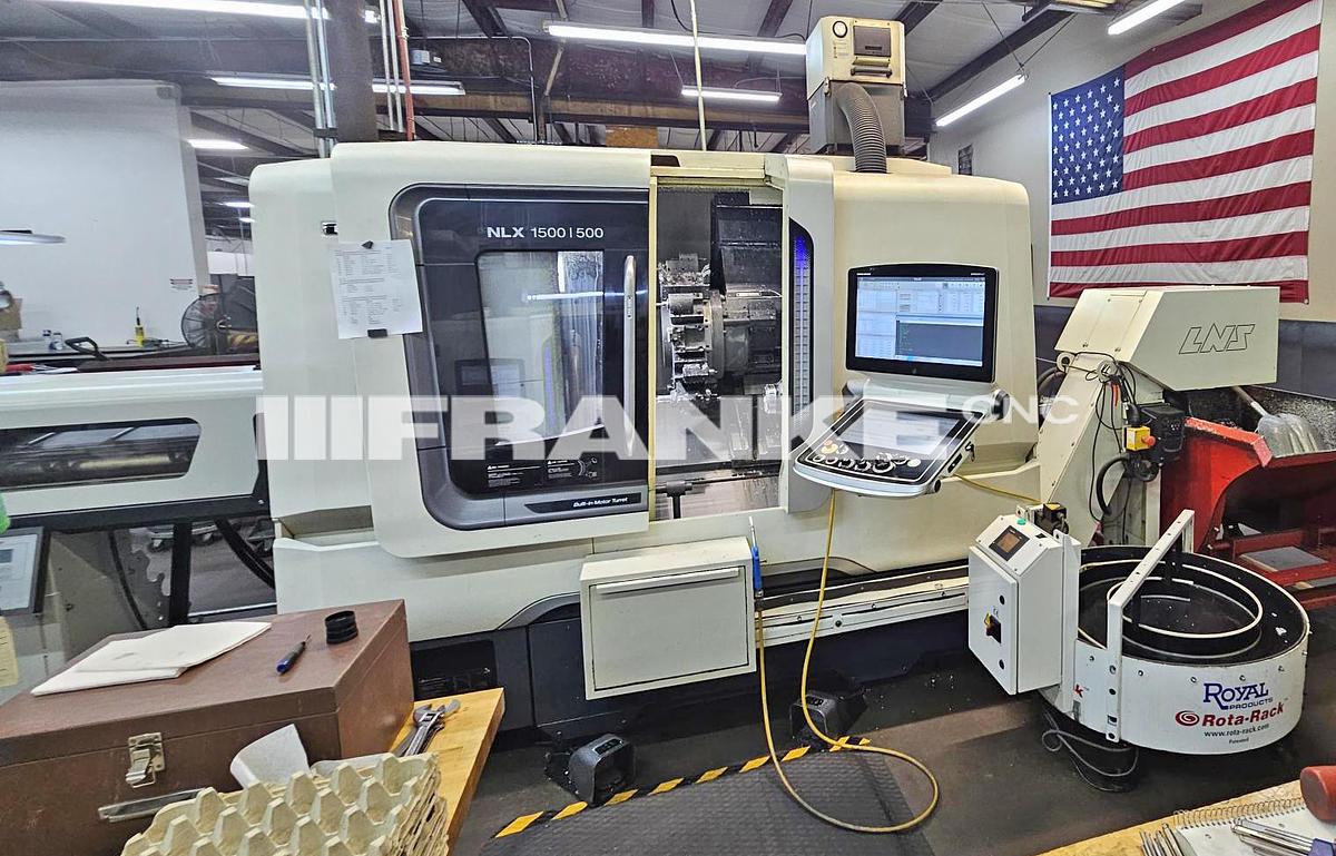 Used 2015 DMG MORI NLX 1500SY/500 with bar feeder