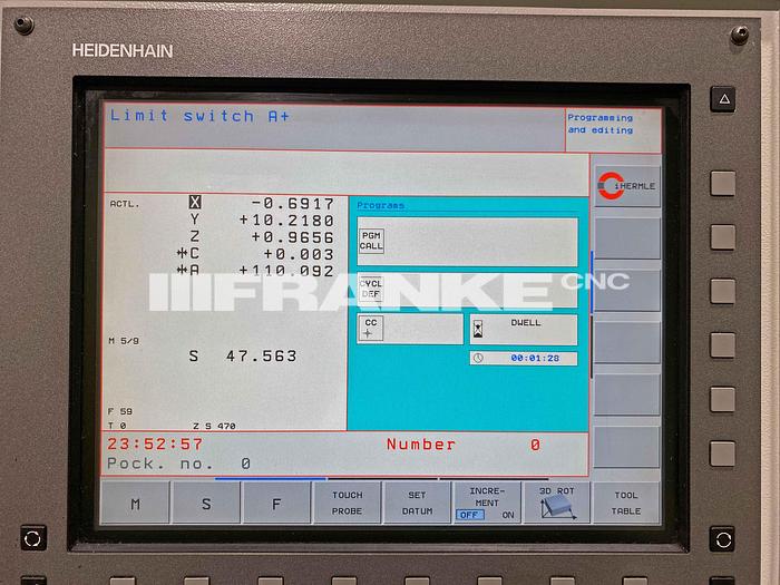 Used 2003 HERMLE C800U