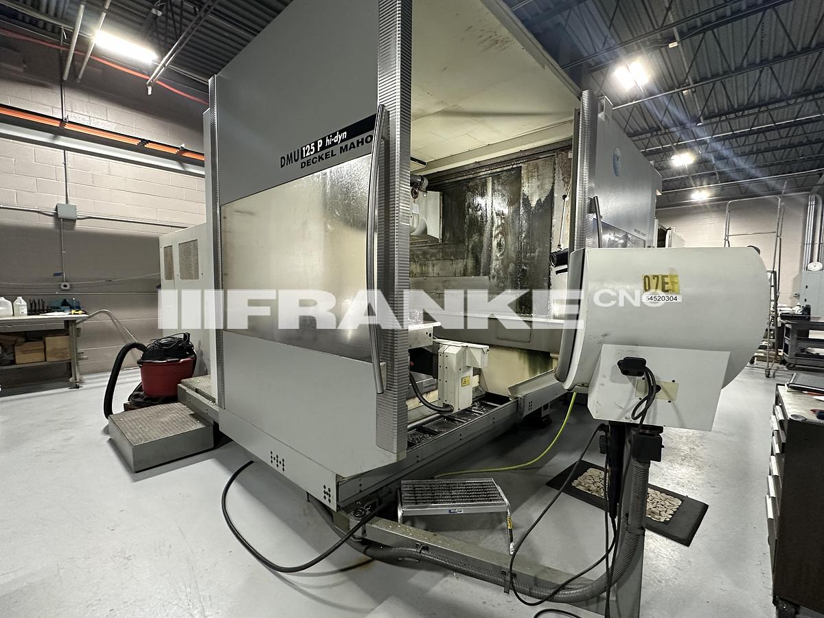 Used 2001 DMG MORI DECKEL MAHO DMU125P hi-dyn