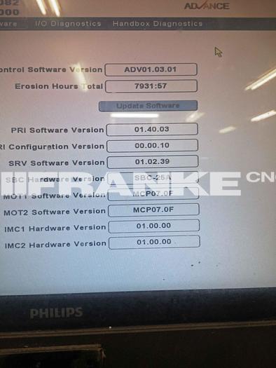 Used 2005 +GF+ AGIE AGIETRON ADVANCE 3 with C-Axis EDM