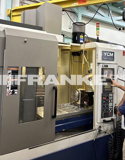 Used YCM NSV102A 4-Axis VMC