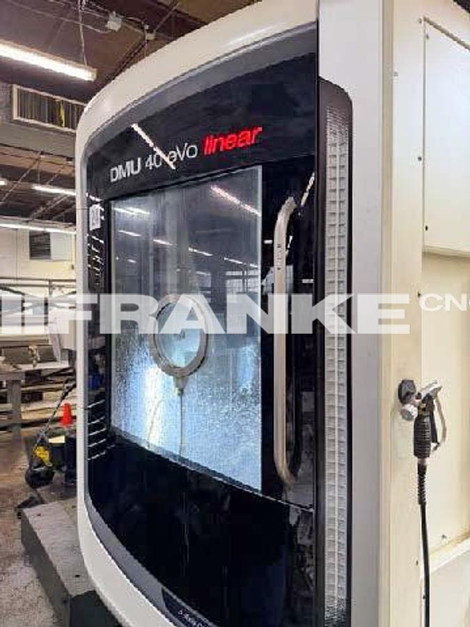 Used 2016 DMG MORI DMU 40 eVo linear