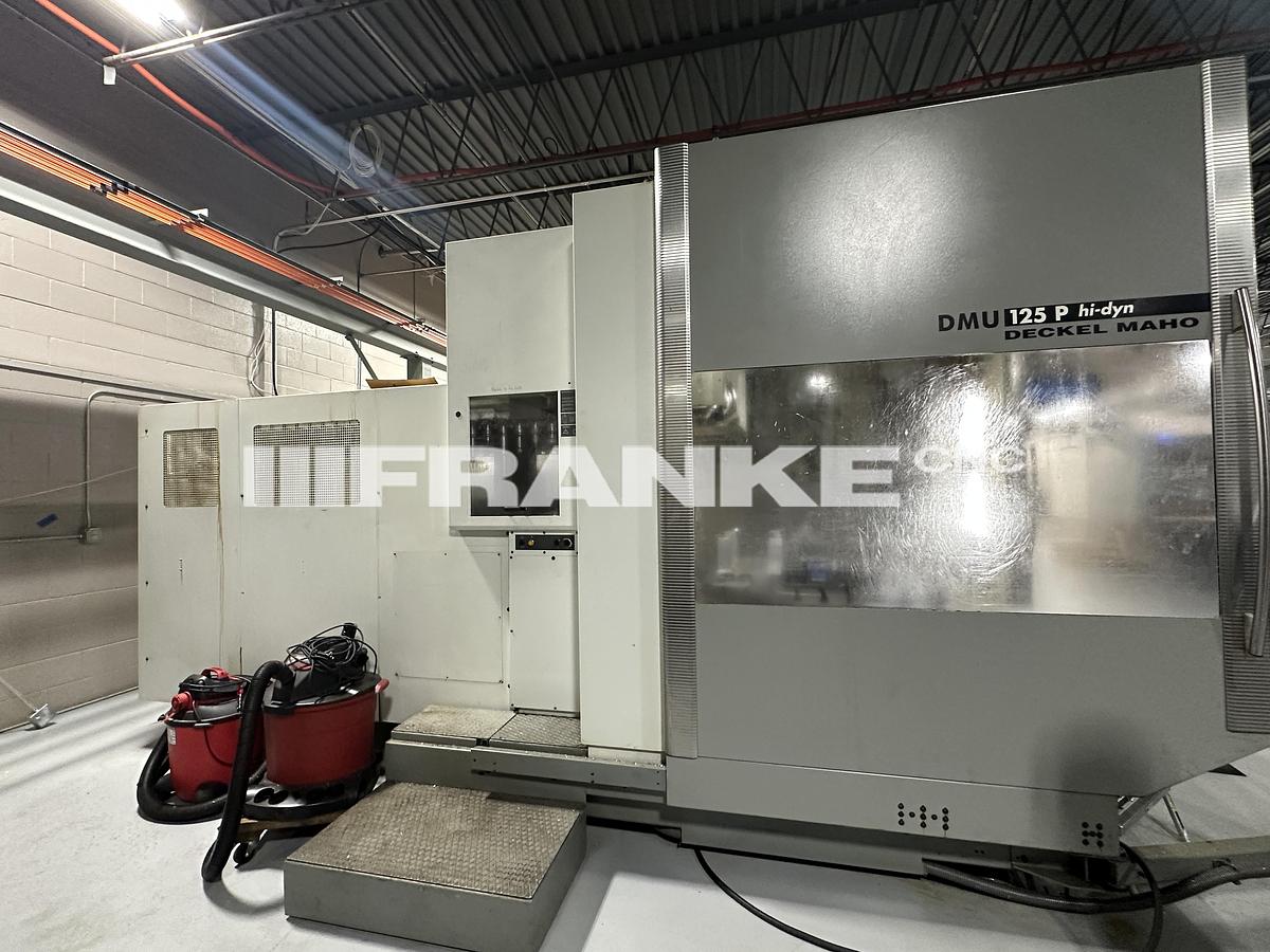 Used 2001 DMG MORI DECKEL MAHO DMU125P hi-dyn