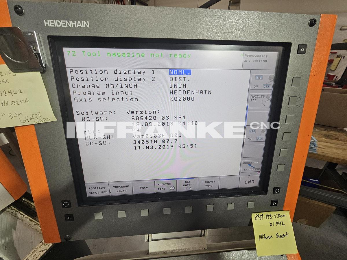 Used 2014 MIKRON MILL MIKRON HPM 450U