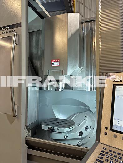 Used 2007 DMG MORI DMU 50 eVo linear full 5-Axis only 1,251 prototype hours, automation prep!