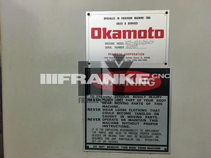 Used 1997 OKAMOTO ACC12-24DXNC 064163