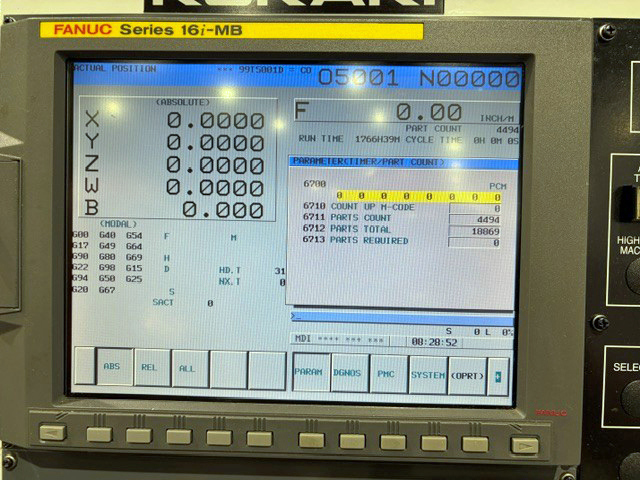 Used 2009 KURAKI KBT-11WA