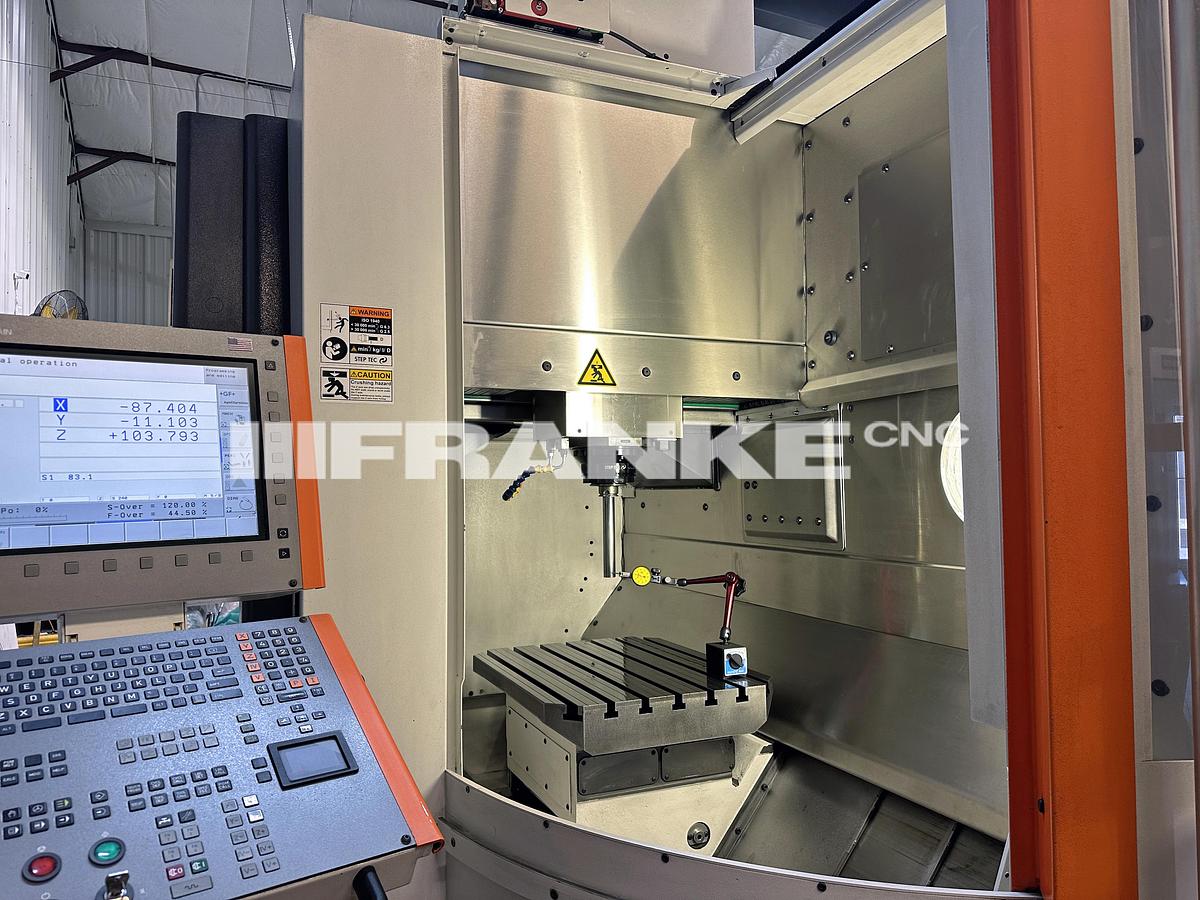 Used 2010 MIKRON MILL MIKRON HSM 500 high speed VMC 30,000 rpm with dust extraction