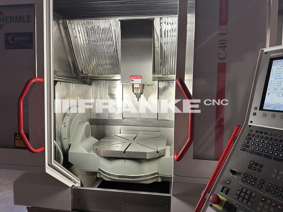 Used 2004 HERMLE C40U dynamic 5-Axis