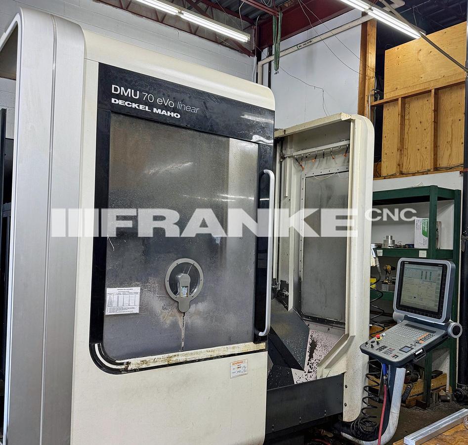 Used 2009 DMG MORI DECKEL MAHO DMU 70 eVo linear 5-Axis VMC