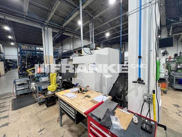 Used 2018 OKUMA GENOS L300-MYW-e CNC Lathe with Sub Spindle