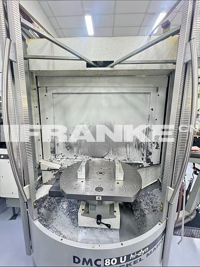 Used DMG MORI DMC 80U hi-dyn 5-Axis universal machining center