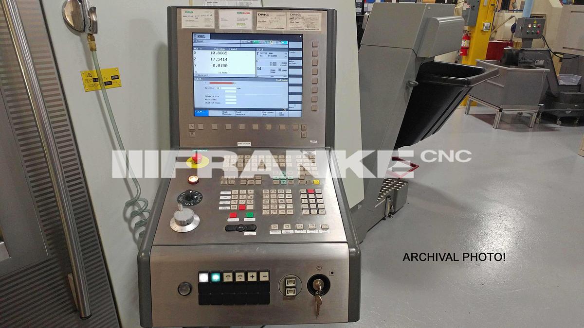Used 2003 DMG GILDEMEISTER CTX 420 linear CNC lathe with C & Y Axes
