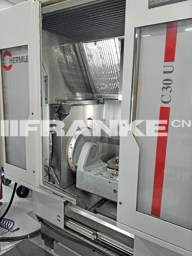Used 2005 HERMLE C30U Full 5-Axis Simultaneous VMC TNC530 with 75 ATC