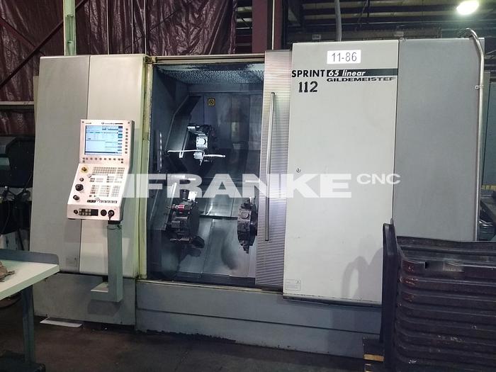 Used 2009 DMG MORI SPRINT 65 linear 10-Axes lathe