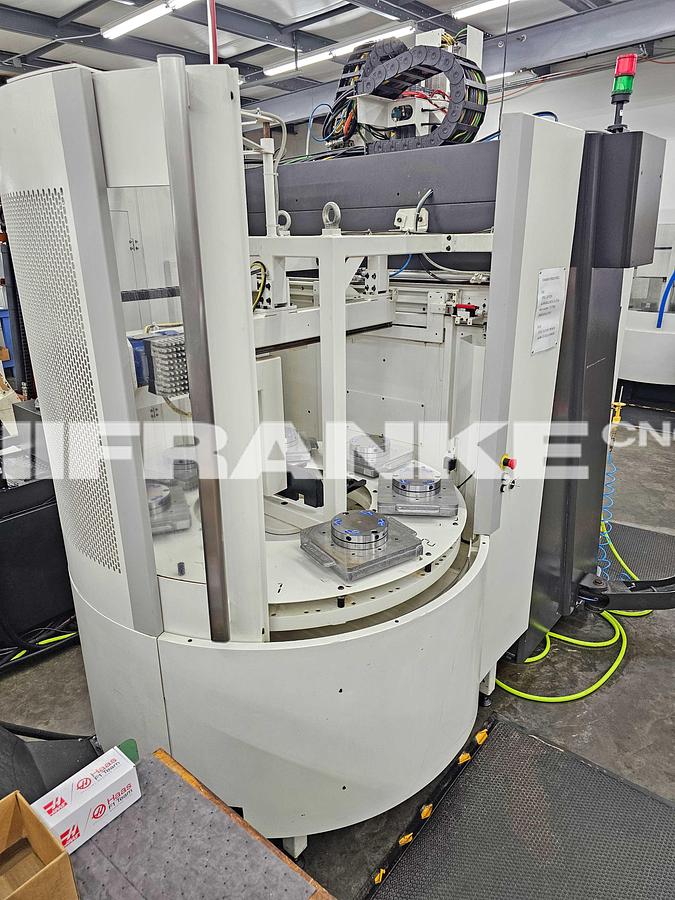 Used 2011 MIKRON MILL HSM 600U 5-Axis with 7 pallets, CTS, 24k RPM, 50 ATC