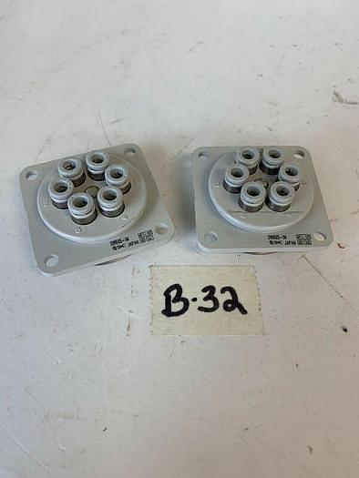Used Lot of 2 SMC DMK6S-04 Multi-Connecto