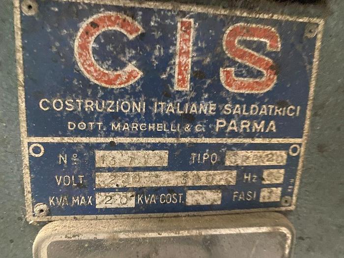 Used CIS  SRB 20 Spot Welder