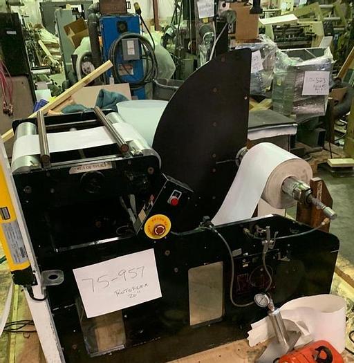 Used 20" ROTOFLEX DLI 500 DIE CUTTER 3 DIE STATIONS