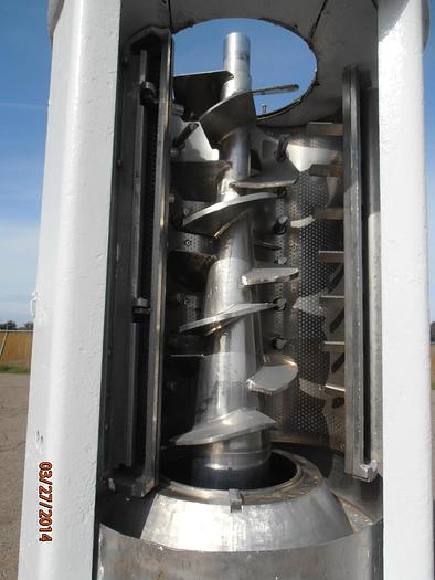 Used Press, Screw, Jones, Beloit, Mdl P-100, S/st, 10 HP, #S734556