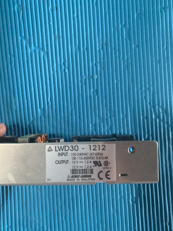 Used Nemic Lambda Power Supply LWD30-1212