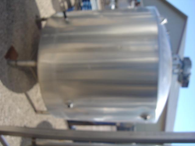 Usado 600 GALLON PROCESSOR TANK. WALKER MODEL PZ-CB-SP SERIAL 2538