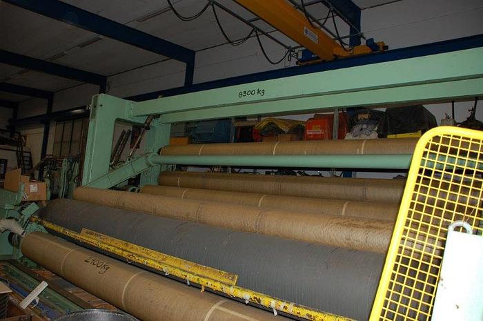 Used (FRW-126) - Slitter Rewinder - 4700 mm - Goebel