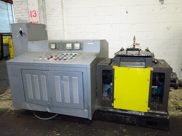 Used 60 LITER/15 GALLON GROUPE LAUTRETTE RPA PROCESS MIXER/EXTRUDER – S/S – VACUUM – JACKETED