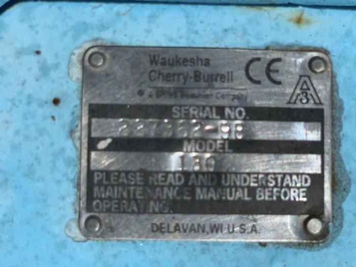 Used Waukesha Model 130 Positive Displacement Pump Head