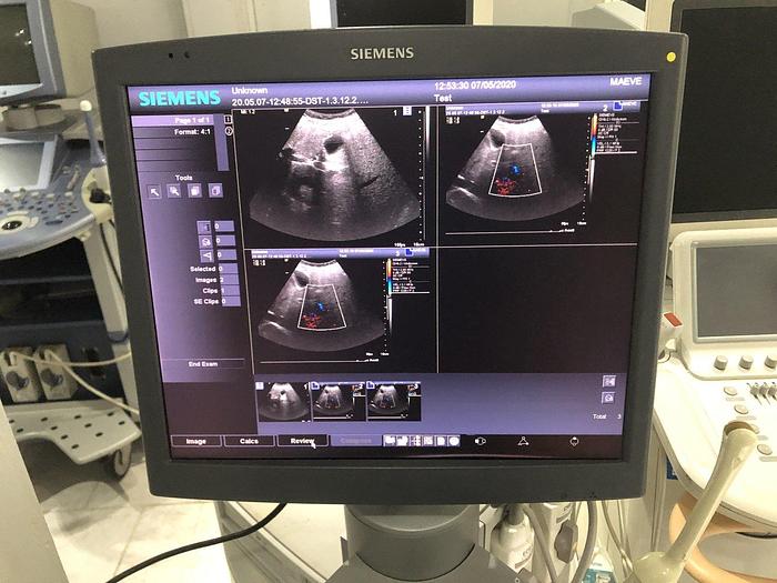 Gebraucht Siemens Acuson Antares Ultraschallsystem mit 2 Sonden