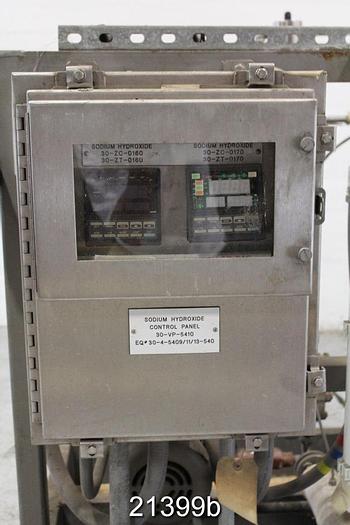 Used Bran & Luebbe Chemical Metering System With Three Pumps #21399