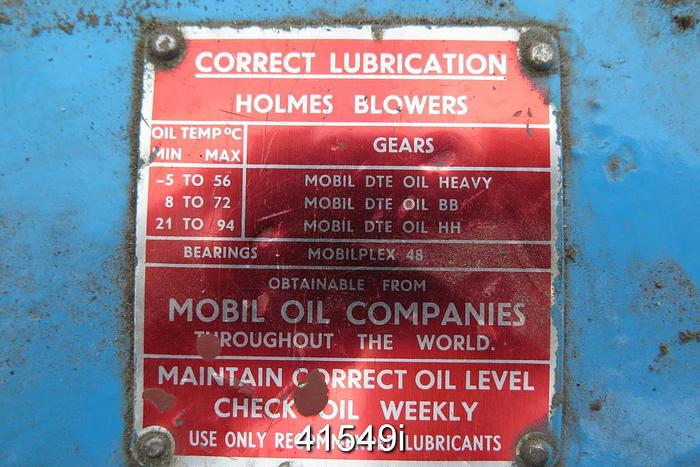 Used Holmes Blower, Model Hr 66, Size 22x38 #41549