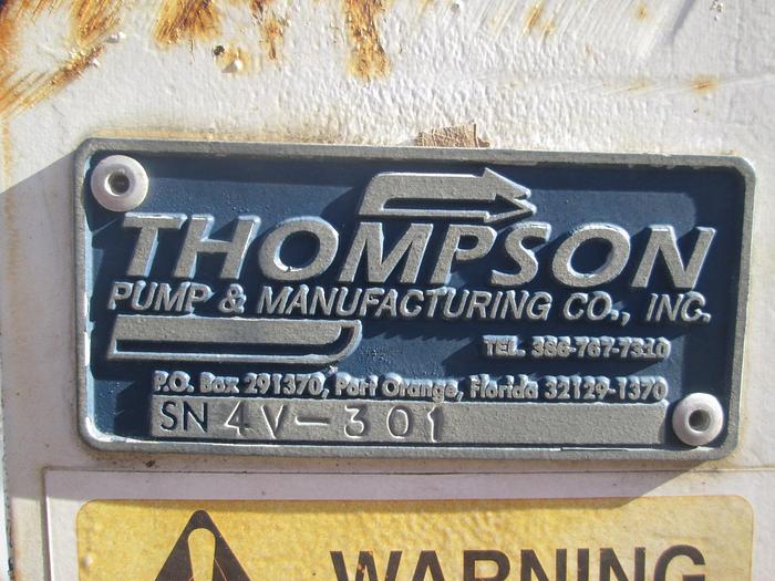 Used Thompson 4V Centrifugal Water Pump