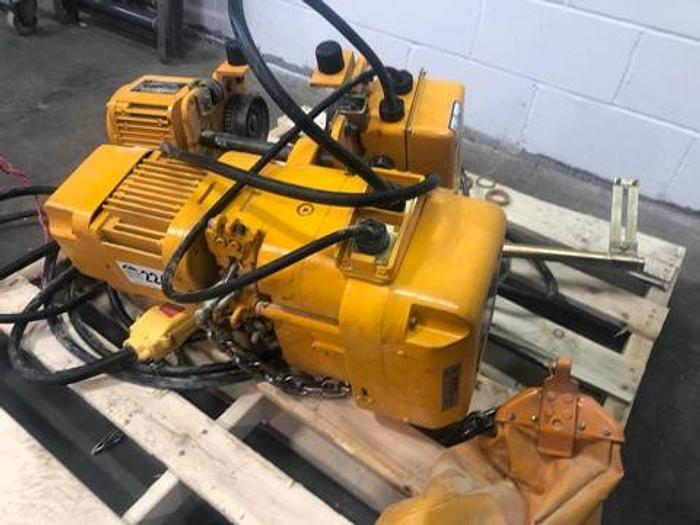 Used Kito ER015 1.5 Tonne Chain Hoist