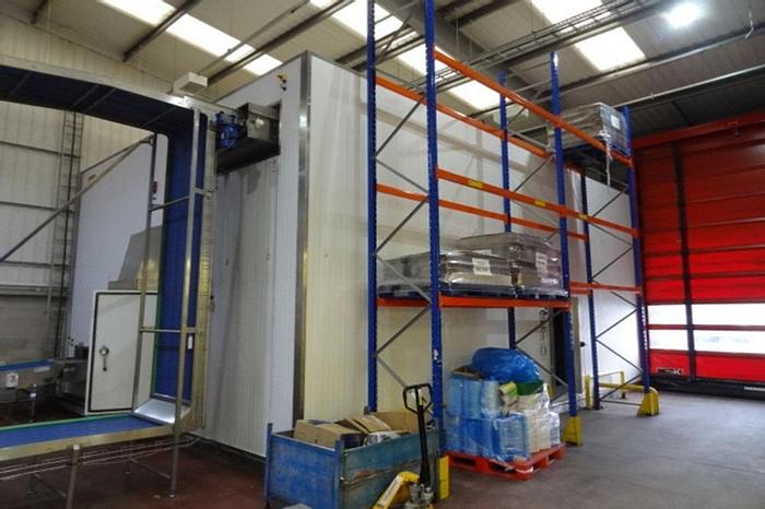 Used GEA SPIRAL FREEZER WITH 2 X BITZER SCREW COMPRESSORS