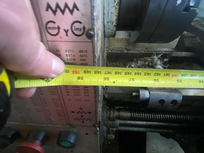 Used Jessey 1000 Manual Lathe