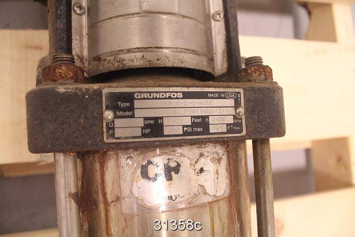 Used Grundfos C40176078E_P20116US1513 High Pressure Pump #31358
